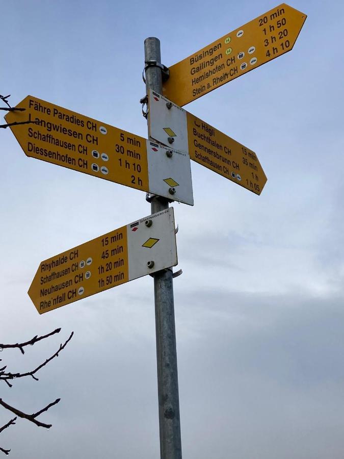 Buesingen Am Hochrhein Radfahren, Wandern, Natur Geniessen ภายนอก รูปภาพ